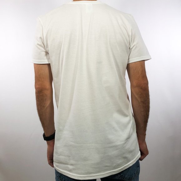 Corona Lisa White Graphic Print Tee T-Shirt S M L XL - Picture 3 of 8